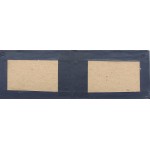 Бланк под тиснение (формат Удостоверение) синий